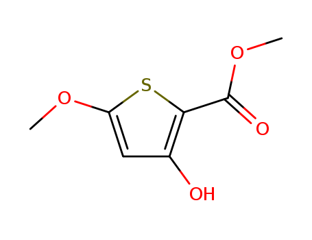 2-Thiophenecarboxylicacid, 3-hydroxy-5-methoxy-, methyl ester