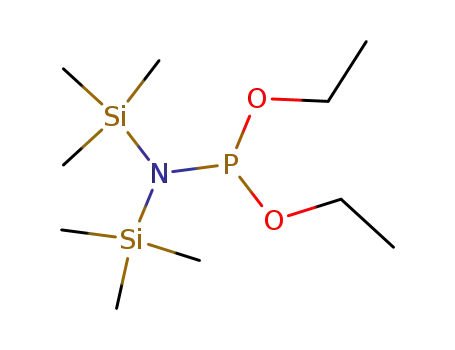 Diethyl N,N-bis(trimethylsilyl)phosphoramidoite