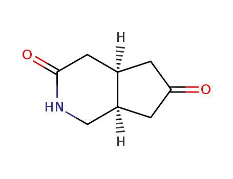 Molecular Structure of 197250-70-7 (1H-Cyclopenta[c]pyridine-3,6(2H,4H)-dione,tetrahydro-,cis-(9CI))