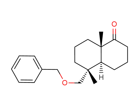 5α-(benzyloxymethyl)-5β,8aβ-dimethyl-trans-3,4,4a,5,6,7,8,8a-octahydronaphtalen-1(2H)-one