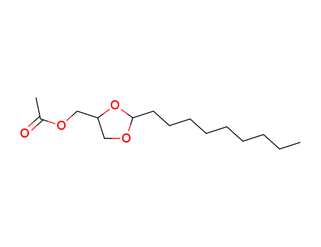 1,3-Dioxolane-4-methanol,2-nonyl-, 4-acetate