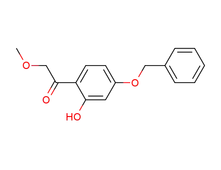 Ethanone, 1-[2-hydroxy-4-(phenylmethoxy)phenyl]-2-methoxy-