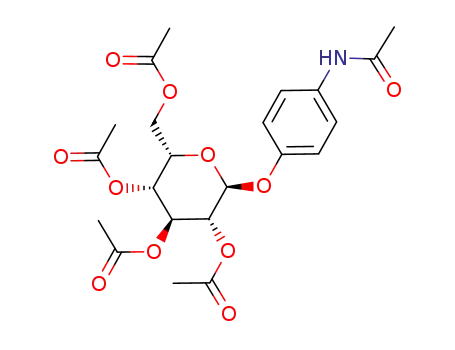 p-acetamidophenyl tetra-O-acetyl-α-L-idopyranoside