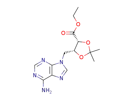 2,3-O-isopropylidene-D-eritadenine ethyl ester