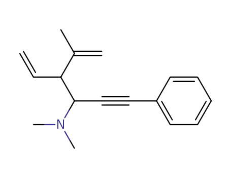 3-dimethylamino-5-methyl-1-phenyl-4-vinyl-5-en-1-yne