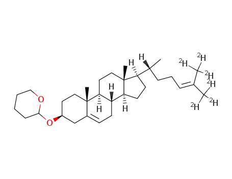 <26,27-2H6>cholesta-5,24-dien-3β-ol 3-tetrahydropyran-2-yl ether
