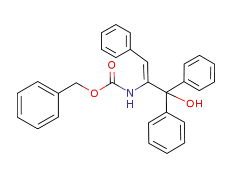 (Z)-1,1-diphenyl-(2-benzyloxycarbonylamino)cinnamyl alcohol