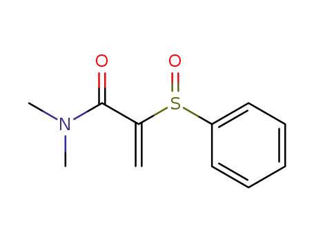 2-Propenamide, N,N-dimethyl-2-(phenylsulfinyl)-