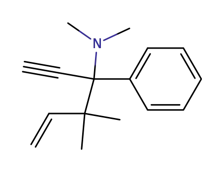 3,3-dimethyl-4-dimethylamino-4-phenylhex-1-en-5-yne