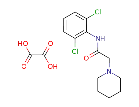 N-(2,6-Dichloro-phenyl)-2-piperidin-1-yl-acetamide; compound with oxalic acid