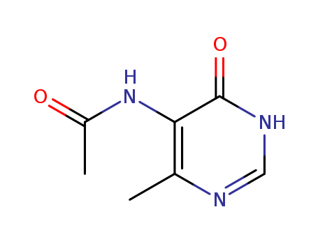 Acetamide,N-(1,6-dihydro-4-methyl-6-oxo-5-pyrimidinyl)- cas  6965-60-2