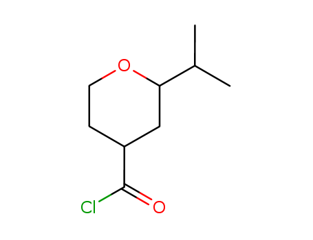 2H-PYRAN-4-CARBONYL CHLORIDE,TETRAHYDRO-2-(ISOPROPYL)-