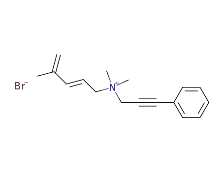 dimethyl-<(2E)-4-methylpenta-2,4-dienyl>-(3-phenylprop-2-ynyl)ammonium bromide
