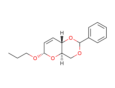 (4aR,6S,8aS)-2-Phenyl-6-propoxy-4,4a,6,8a-tetrahydro-pyrano[3,2-d][1,3]dioxine