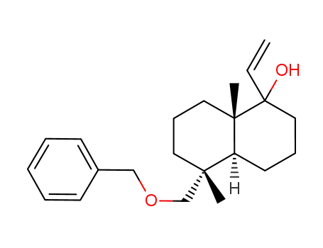 (4aS,5R,8aS)-5-Benzyloxymethyl-5,8a-dimethyl-1-vinyl-decahydro-naphthalen-1-ol