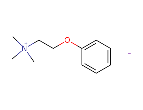 Ethanaminium,N,N,N-trimethyl-2-phenoxy-, iodide (1:1) cas  21982-87-6