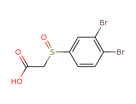 L-3,4-dibromophenyl-sulfinylacetic acid