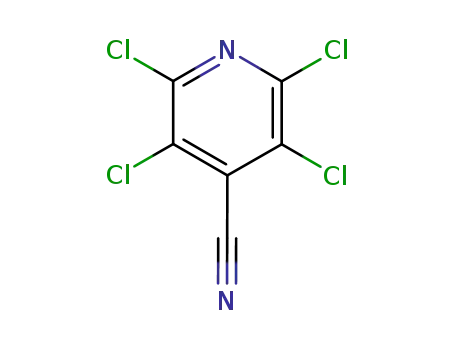 Molecular Structure of 16297-06-6 (2,3,5,6-TETRACHLOROISONICOTINONITRILE)