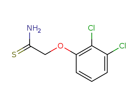 Molecular Structure of 115540-88-0 (2-(2,3-DICHLOROPHENOXY)THIOACETAMIDE)