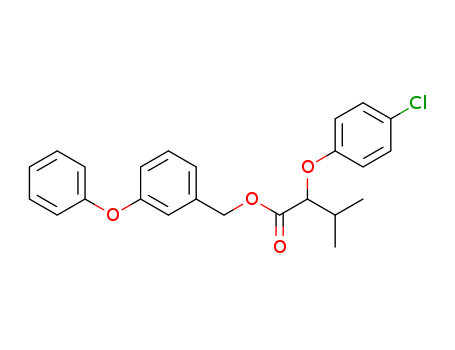 Butanoic acid, 2-(4-chlorophenoxy)-3-methyl-, (3-phenoxyphenyl)methyl ester