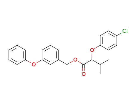 Molecular Structure of 63402-73-3 (3-phenoxybenzyl 2-(4-chlorophenoxy)-3-methylbutanoate)