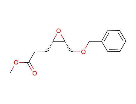3-((2S,3R)-3-Benzyloxymethyl-oxiranyl)-propionic acid methyl ester
