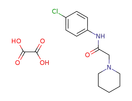 N-(4-Chloro-phenyl)-2-piperidin-1-yl-acetamide; compound with oxalic acid