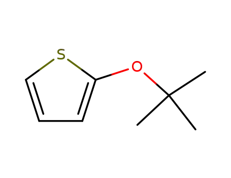 Molecular Structure of 23290-55-3 (2-t-Butoxythiophene)