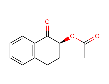 (-)-(S)-1,2,3,4-tetrahydro-1-oxonaphthalen-2-yl acetate