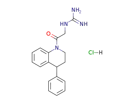 1-Guanidinoacetyl-4-phenyl-1,2,3,4-tetrahydroquinoline hydrochloride