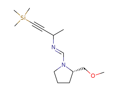 (2S)-2-Methoxymethyl-N-(1-methyl-3-trimethylsilyl-2-propynyl)-1-pyrrolidinemethanimine