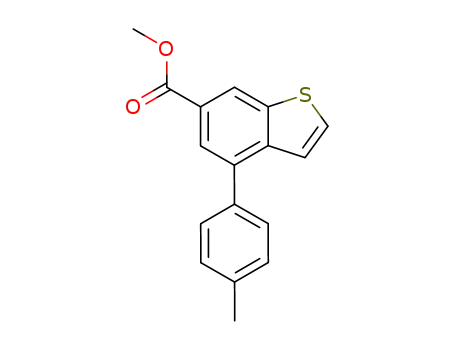 methyl 4-(4-methylphenyl)benzo<b>thiophene-6-carboxylate