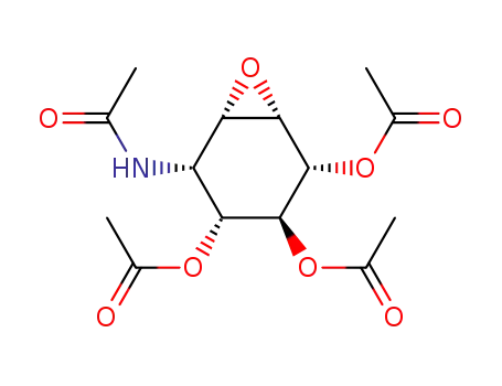 r-1-Acetamido-c-2,c-3-epoxy-c-4,t-5,c-6-cyclohexantriyl-triacetat