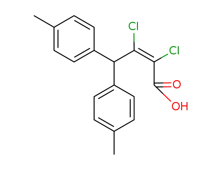 2,3-Dichlor-4,4-bis(4-methylphenyl)-2-butensaeure