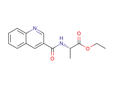 (S)-2-[(Quinoline-3-carbonyl)-amino]-propionic acid ethyl ester
