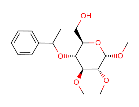 [(2R,3R,4S,5R,6S)-4,5,6-Trimethoxy-3-(1-phenyl-ethoxy)-tetrahydro-pyran-2-yl]-methanol