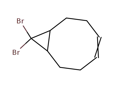 Molecular Structure of 24449-05-6 ((4Z)-9,9-dibromobicyclo[6.1.0]non-4-ene)