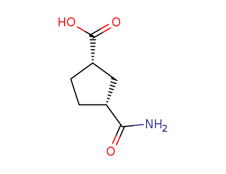 Cyclopentanecarboxylicacid, 3-(aminocarbonyl)-, cis- (9CI) cas  19042-33-2