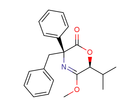 (3S,6S)-3-Benzyl-3,6-dihydro-6-isopropyl-5-methoxy-3-phenyl-1,4-oxazin-2-on