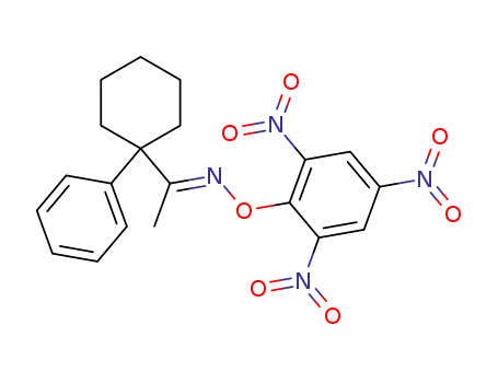 Molecular Structure of 80606-02-6 (1-Phenylcyclohexylmethylketoxim-pikrat)