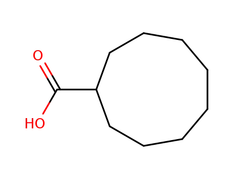 Molecular Structure of 3667-74-1 (Cyclononanecarboxylic acid)
