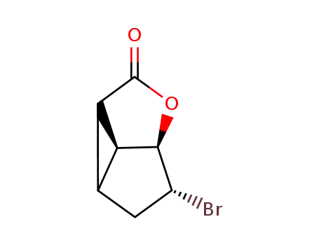 exo-8-Brom-2-oxatricyclo<3.3.0.0<sup>4,6</sup>>octan-3-on