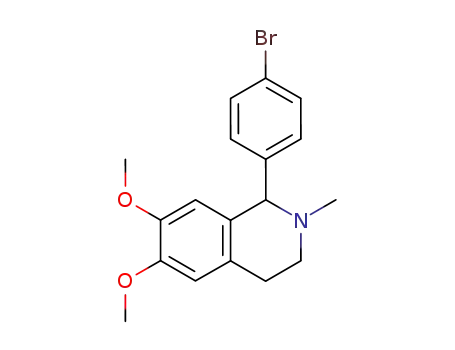 1-(4-bromophenyl)-6,7-dimethoxy-2-methyl-1,2,3,4-tetrahydroisoquinoline