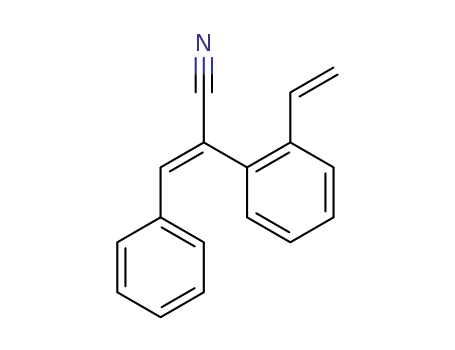 Benzeneacetonitrile, 2-ethenyl-a-(phenylmethylene)-, (E)-