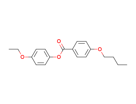 Benzoic acid,4-butoxy-, 4-ethoxyphenyl ester 53146-63-7