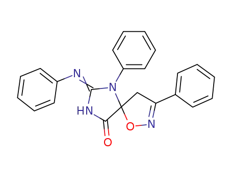 9-oxo-3,6-diphenyl-7-phenylimino-1-oxa-2,6,8-triazaspiro<4.4>non-2-ene