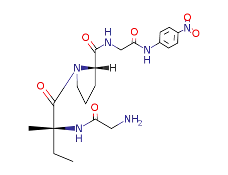 (S)-1-[(R)-2-(2-Amino-acetylamino)-2-methyl-butyryl]-pyrrolidine-2-carboxylic acid [(4-nitro-phenylcarbamoyl)-methyl]-amide