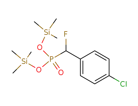 C<sub>13</sub>H<sub>23</sub>ClFO<sub>3</sub>PSi<sub>2</sub>