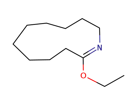 Molecular Structure of 72687-05-9 (2-ethoxy-azacycloundec-1-ene)