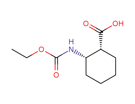 cis-2-ethyloxycarbonylamino-1-cyclohexanecarboxylic acid